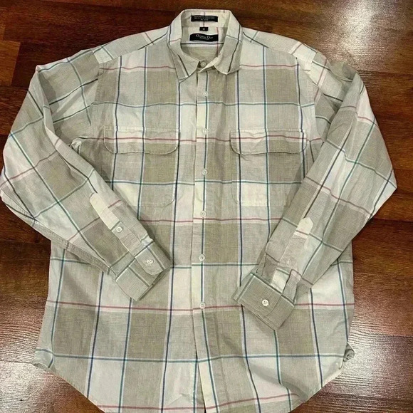 Dior Other - Christian Dior Monsieur long sleeve button up shirt size M